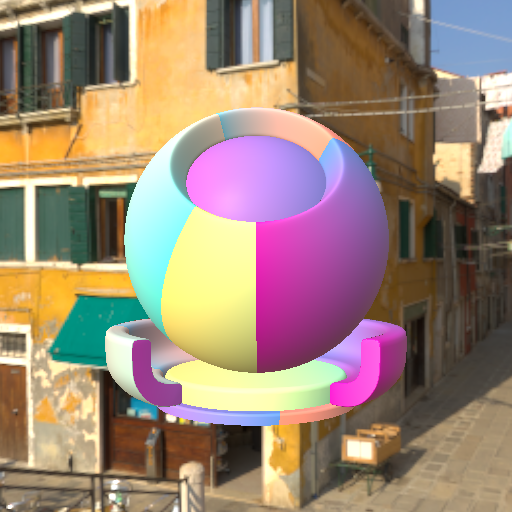 acos rendered by materialxview