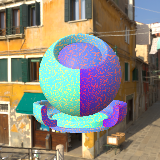 bump rendered by materialxview