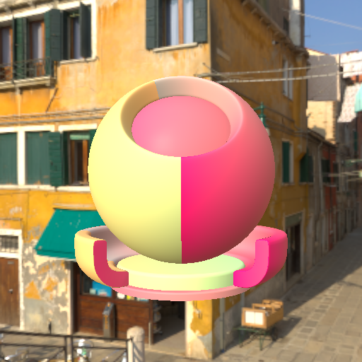 cos rendered by materialxview