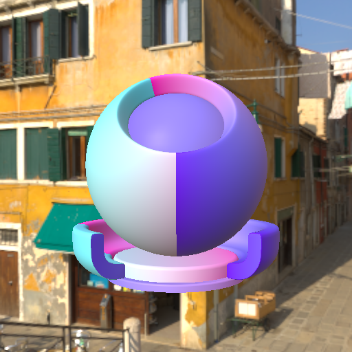 difference rendered by materialxview