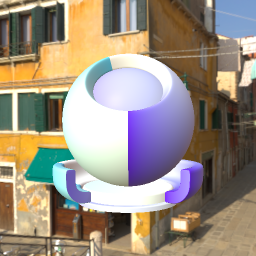 divide rendered by materialxview