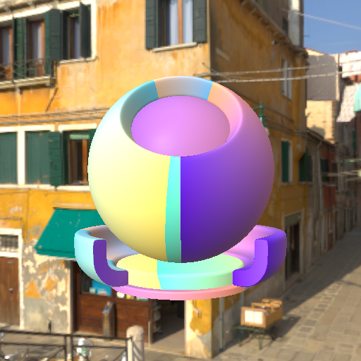 exp rendered by materialxview