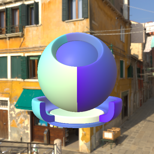 multiply rendered by materialxview