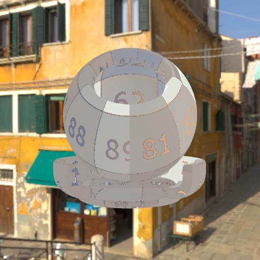 normal_space_model rendered by materialxjs