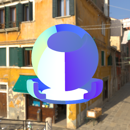 round rendered by threejs