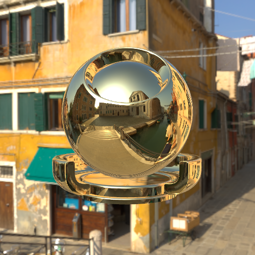 gold rendered by materialxjs