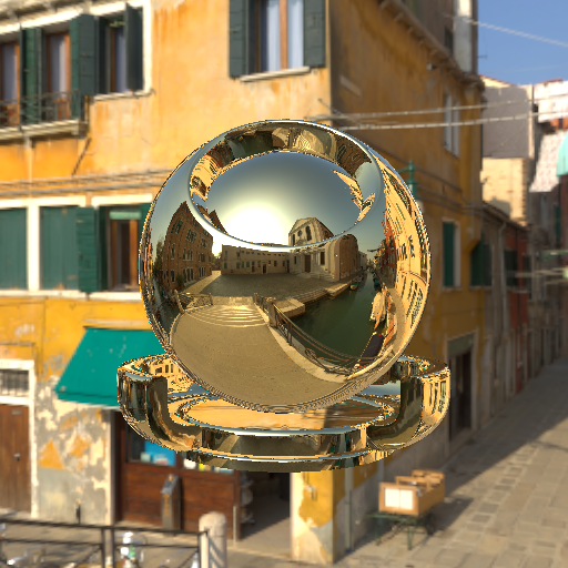 gold rendered by materialxview