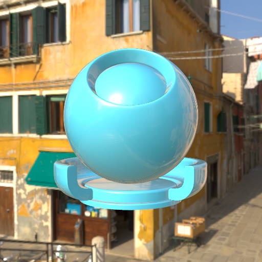 carpaint rendered by threejs