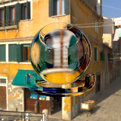 glass rendered by threejs