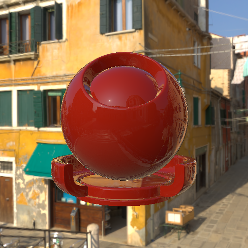 ketchup rendered by materialxview