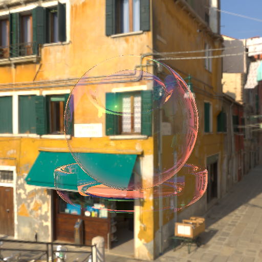 soapbubble rendered by materialxview