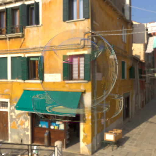 soapbubble rendered by threejs