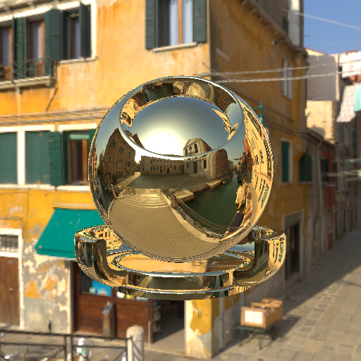 gold rendered by materialxview