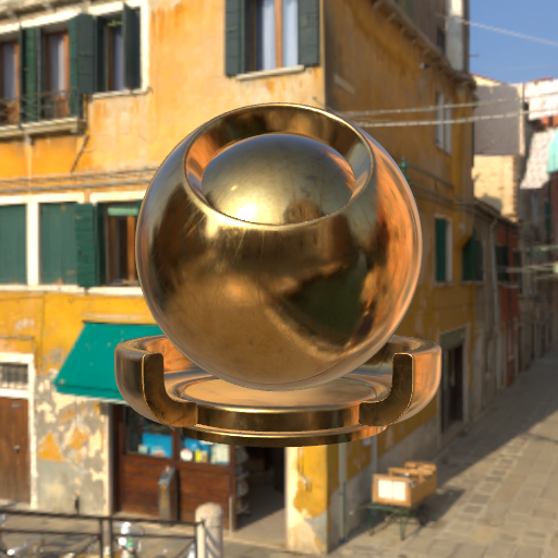 brass_tiled rendered by materialxjs