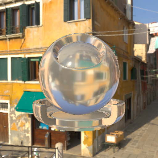 transmission rendered by materialxview